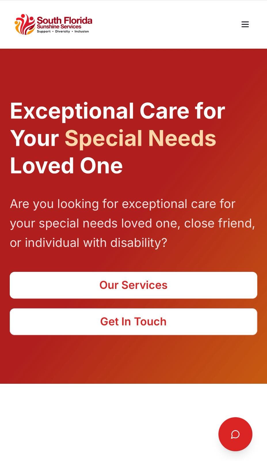 South Florida Sunshine Services mobile screenshot